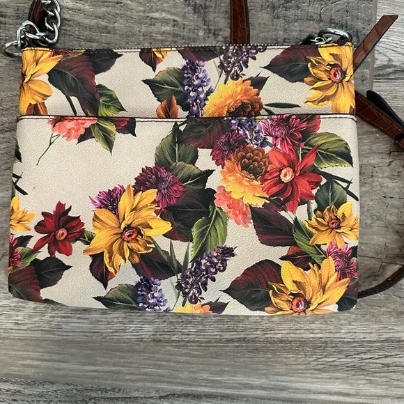Dana Buchman Floral Purse - Picture 2 of 11